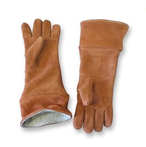 Chicago Protective Apparel 238-THL 18" Thermal Leather High Heat Gloves 