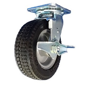 Cool Machines C6J730 Vacuum Blowing Hose Reel Floor Mount Wheels 