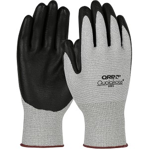 PIP HWS QRP Qualakote Seamless Knit Nylon/Carbon Fiber with Nitrile Foam Grip  