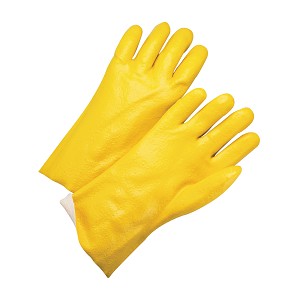 PIP J1027RY PVC Dipped Glove with Jersey Liner and Semi-Rough Finish - 12" Length 