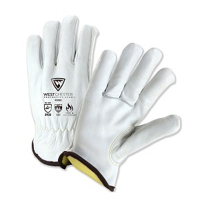 PIP KS992K Boss Xtreme AR Top Grain Cowhide Leather Drivers Glove with Para-Aramid Lining - Keystone Thumb 