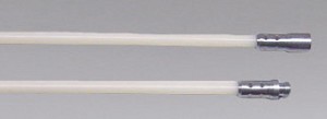 Nikro 860230 3/8 x 48 inch Flexible Nylon Brush Rods 