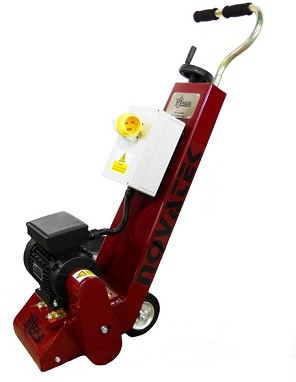 Novatek NFP-8 SCA2003 Scarifier Floor Planer Electric 380-440V 60Hz 