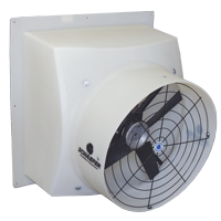 Schaefer FFM483S1-3V Fiberglass Belt Drive Exhaust Fan 48" 