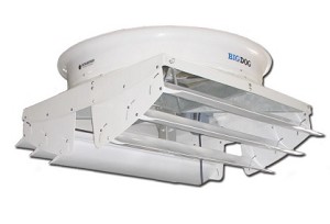 Schaefer BigDog BD72-208460-3 Industrial 72 Inch Air Circulation Fan - 3 Phase 